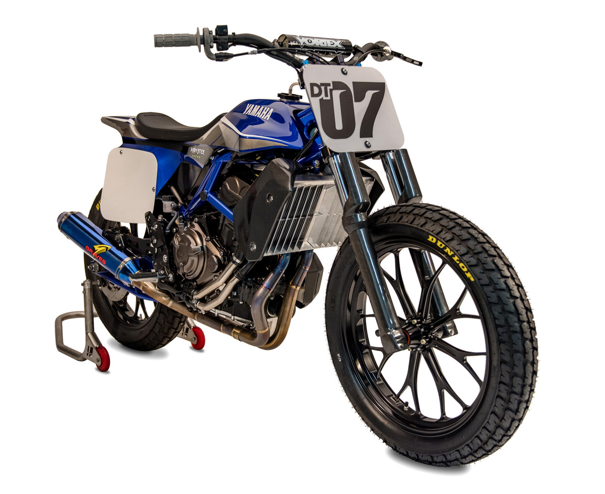American Flat Track News World Exclusive Yamaha Mt 07 Dt